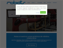 Tablet Screenshot of leanrobots.com
